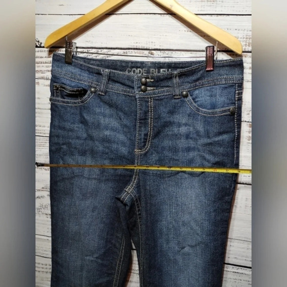 Code Bleu Annette Jeans size 12 Dark Wash Modern‎ Rise Bootcut Jeans - Picture 11 of 12
